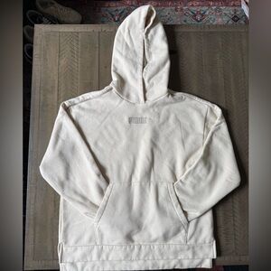 PUMA Men's Off-White Hoodie Sweater